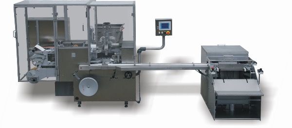 Упаковочная машина MILCOM PA1 для упаковки сливочного масла или творога в брикеты производительностью 100 брикетов/минуту